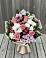 Букет цветов из: Альстромерии, Гвоздики, Розы и Хризантемы в Благоево