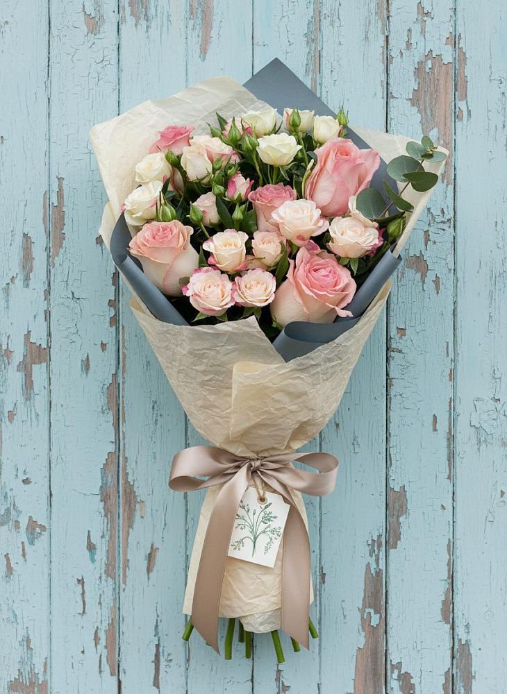 Букет цветов из: Розы в Благоево