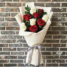Букет цветов из:  Розы в Благоево