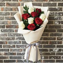 Букет цветов из:  Розы в Благоево