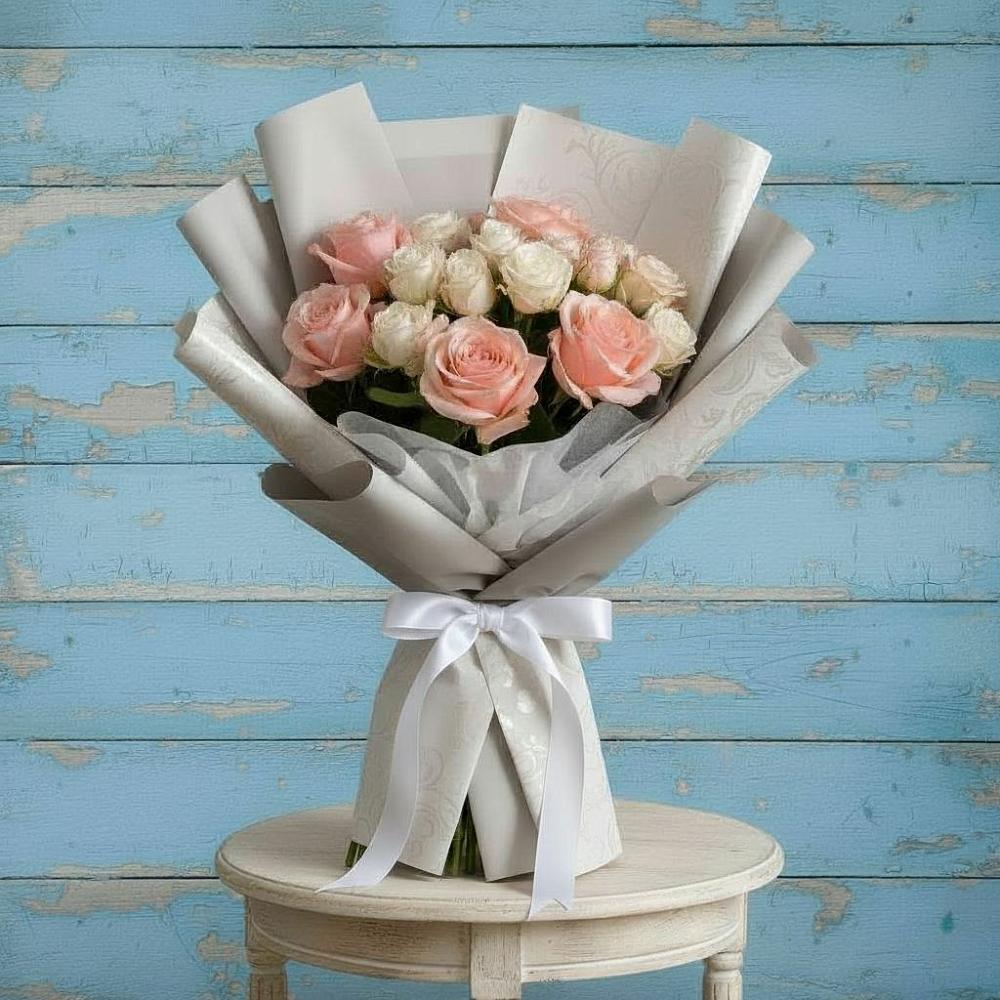 Букет цветов из: Розы в Благоево