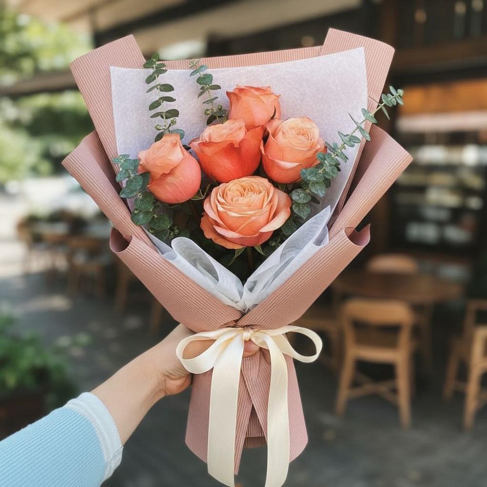 Букет цветов из: Розы в Благоево