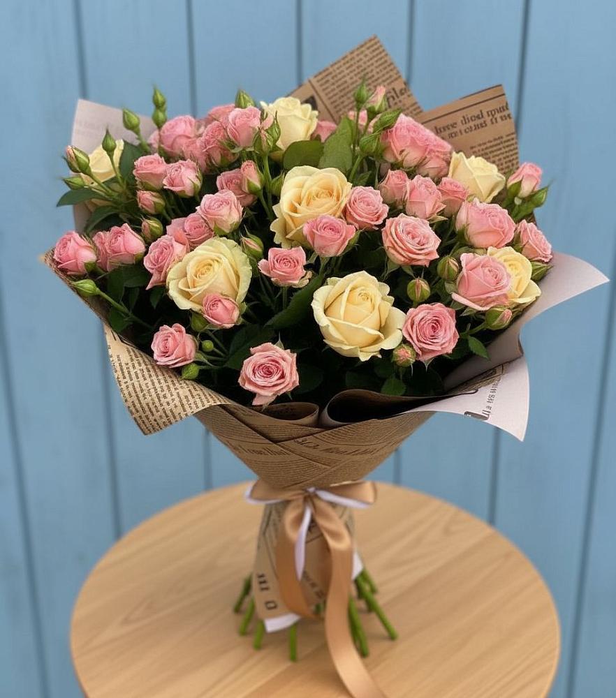 Букет цветов из: Розы в Благоево