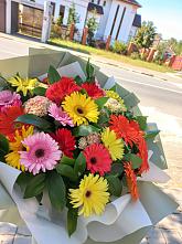 Букет цветов из:  Герберы #REPLACE_PRED# Благоево