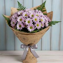 Букет цветов из:  Хризантемы #REPLACE_PRED# Благоево