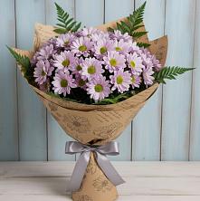 Букет цветов из:  Хризантемы в Благоево