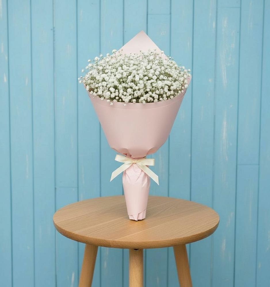 Букет цветов из: Гипсофила в Благоево