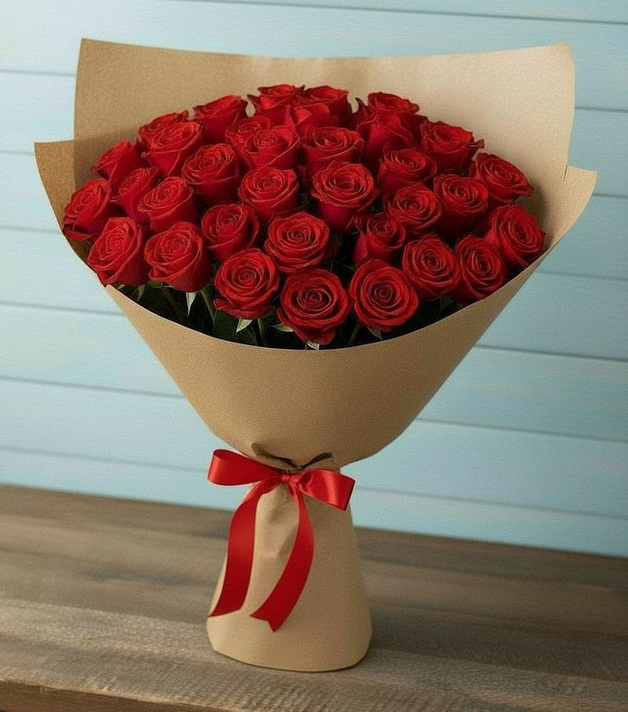 Букет Красные розы Милано в Благоево