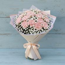 Букет цветов из:  Гвоздики в Благоево