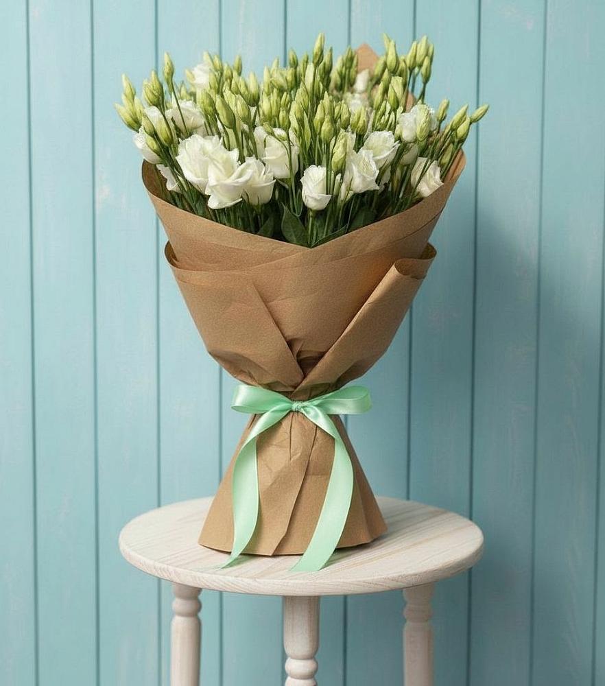 Букет цветов из: Лизиантусы в Благоево