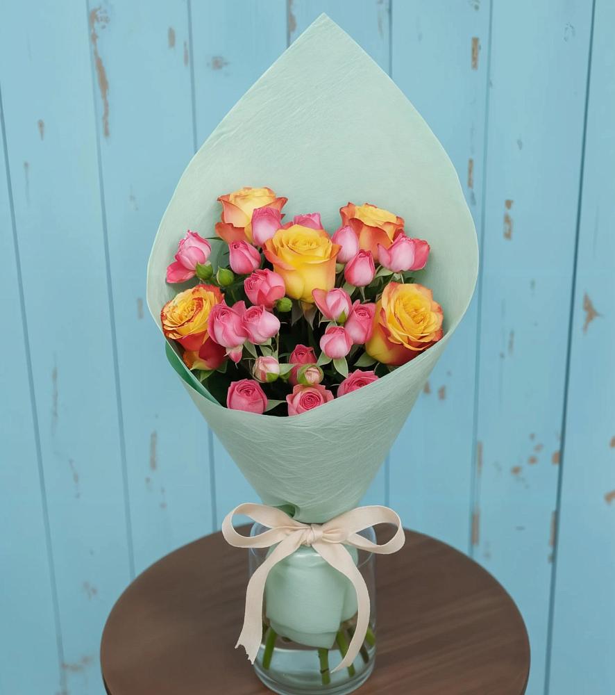 Букет цветов из: Розы в Благоево