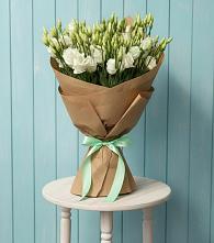 Букет цветов из:  Лизиантусы в Благоево