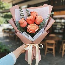 Букет цветов из:  Розы в Благоево
