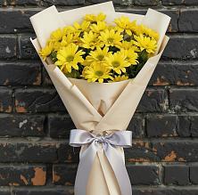 Букет цветов из:  Хризантемы в Благоево
