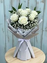 Букет цветов из:  Розы в Благоево