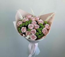 Букет цветов из:  Розы и Хризантемы в Благоево