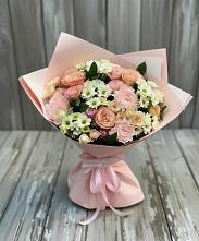 Букет цветов из:  Гвоздики, Розы и Хризантемы #REPLACE_PRED# Благоево