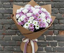 Букет цветов из:  Хризантемы в Благоево