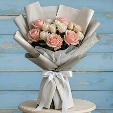 Букет цветов из:  Розы в Благоево