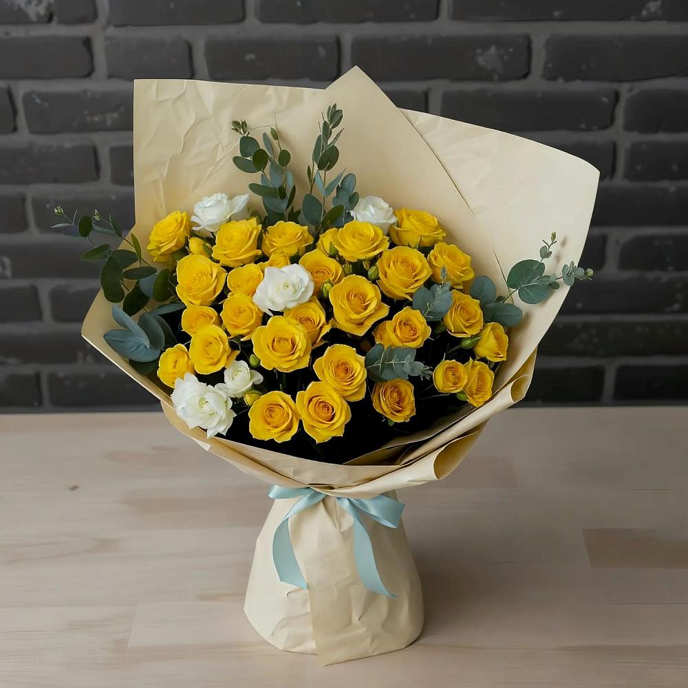 Букет цветов из: Розы в Благоево