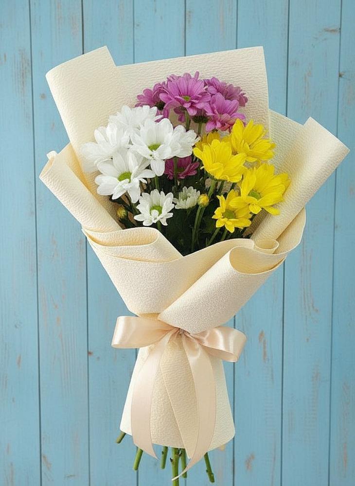 Букет цветов из: Хризантемы в Благоево