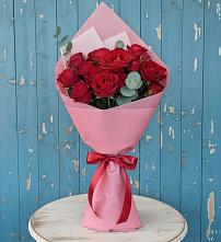 Букет цветов из:  Розы в Благоево