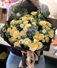 Букет цветов из:  Розы и Лизиантусы #REPLACE_PRED# Благоево