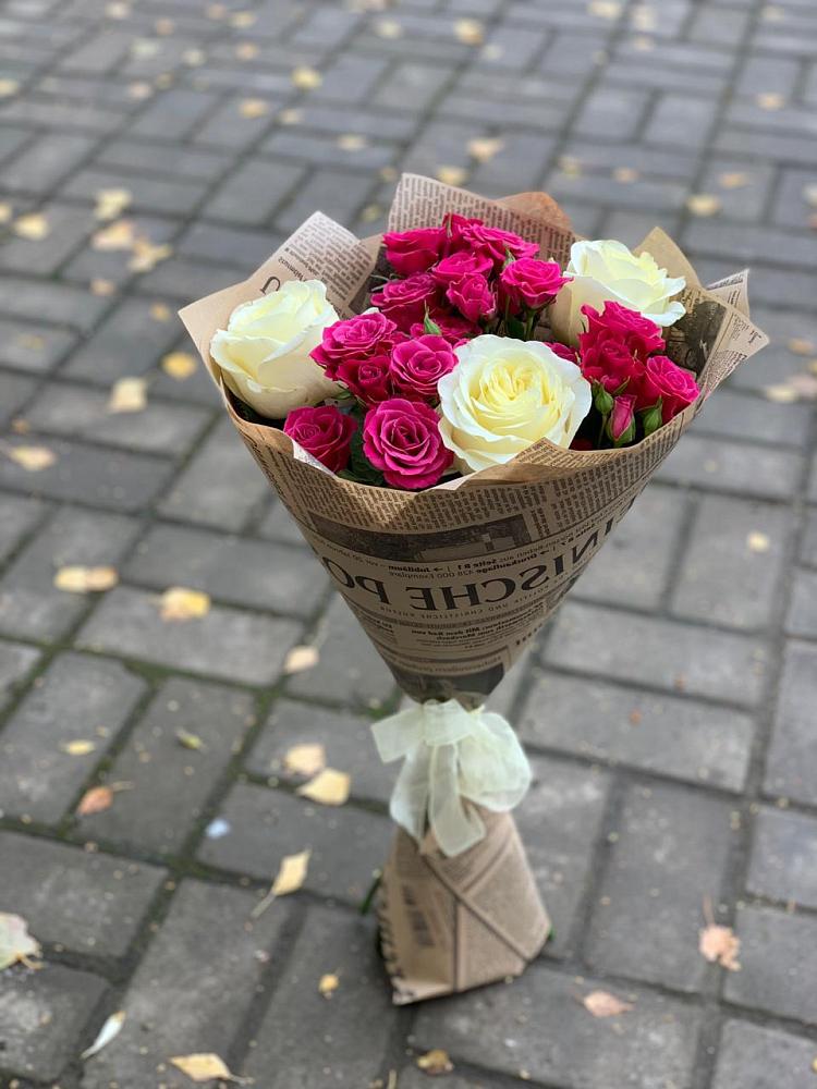 Букет цветов из: Розы в Благоево