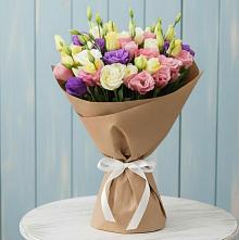 Букет цветов из:  Лизиантусы в Благоево