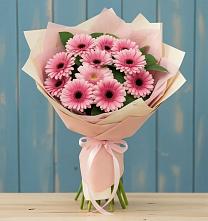Букет цветов из:  Герберы в Благоево