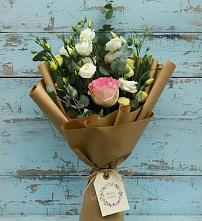 Букет цветов из:  Розы и Лизиантусы #REPLACE_PRED# Благоево