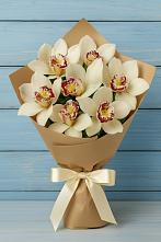 Букет цветов из:  Орхидеи и Розы в Благоево